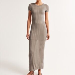 Abercrombie Ribbed Knit Maxi Dress!